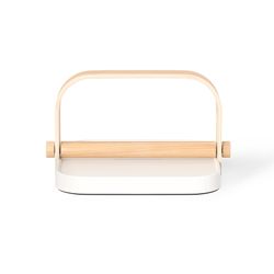 Держатель для салфеток Bellwood, белый/натуральное дерево