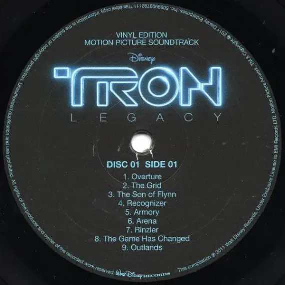 Daft Punk - TRON: Legacy (Vinyl Edition Motion Picture Soundtrack) - 2LP
