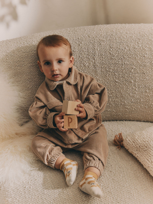 Комплект из трех предметов для малышей Next B82-532, Бежевый, Белый