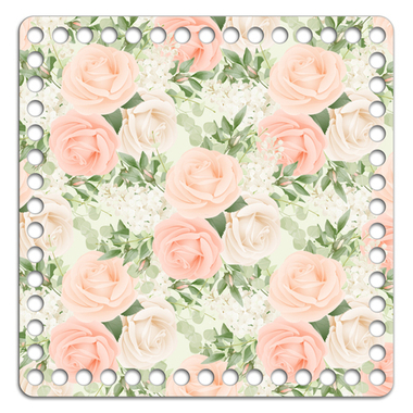 Донышко 20 см. Розы