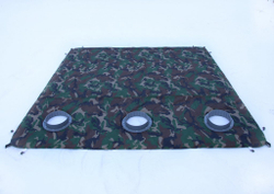 Пол утепленный ЛОТОС Куб 210х210 ПУ4000 с отверстиями под лунки