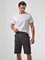 Пижама мужская шорты+футболка 88178