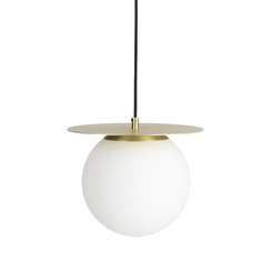 Подвесной светильник Manz Ø20 см, латунь