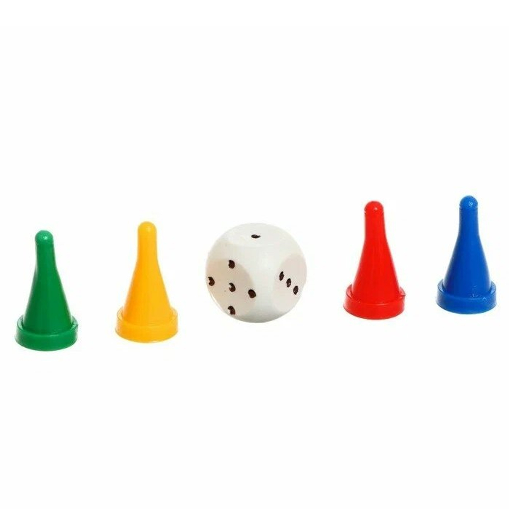 Игра-ходилка, Ракета "Котейкины проказы", 3 +, размер игрового поля 420 х 300 мм, в комплекте кубик, 4 фишки, пакет с европодвесом