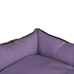 Лежанка для собак размер M двухсторонняя разборная сиреневая Царь-лежанка Lapalandia