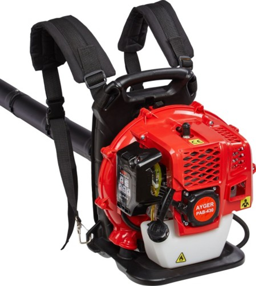 Воздуходувка бензиновая AYGER  PAB-430 ранцевая