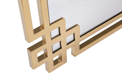 Зеркало декоративное 71х102см Garda Decor в золотой раме в восточном стиле