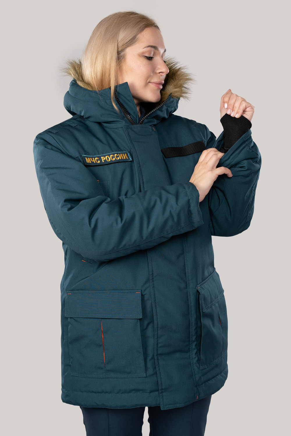 Куртка зимняя МЧС женская (мод. 199)