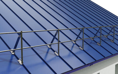 Кровельное ограждение Fachmann KO/ECO/600-2-3000 Фальцевый крепеж