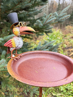 Кормушка декоративная "Ворон" 22x19,5x127 см