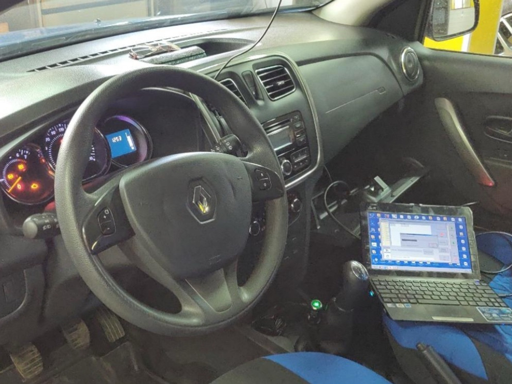 Нарезка оригинального ключа Renault Sandero /от