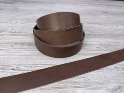 Коричневая ременная заготовка для натурального ремня