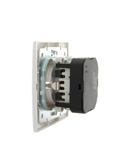 Розетка 1-м СП Mira 16А с заземл. + USB разъем бел. LEZARD 701-0202-181