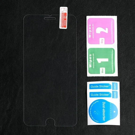 Защитное стекло 2.5D LuazON для iPhone 6 Plus/6S Plus (5.5&quot;), полный клей