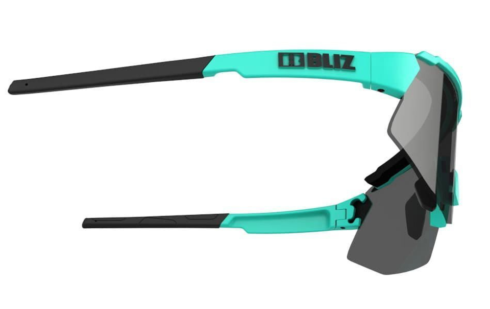 Спортивные очки BLIZ Breeze Matt turqose frame для лыж, бега и велосипеда(2 линзы в комплекте) 52102-30