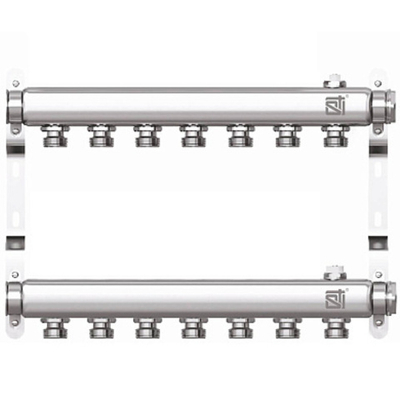 Коллекторная группа STI СH7 для радиаторной разводки (7 вых.)