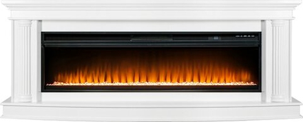 Каминокомплект Rome 60 - Белый с очагом Vision 60 LED