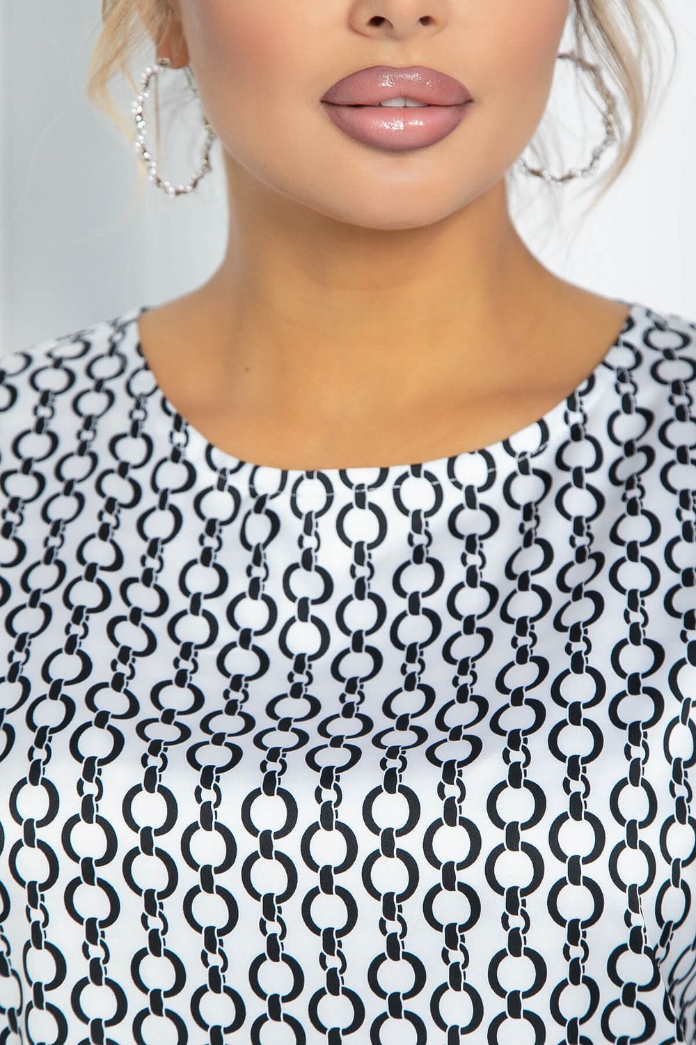 Блуза Морган (белая) Б11749 LT Collection