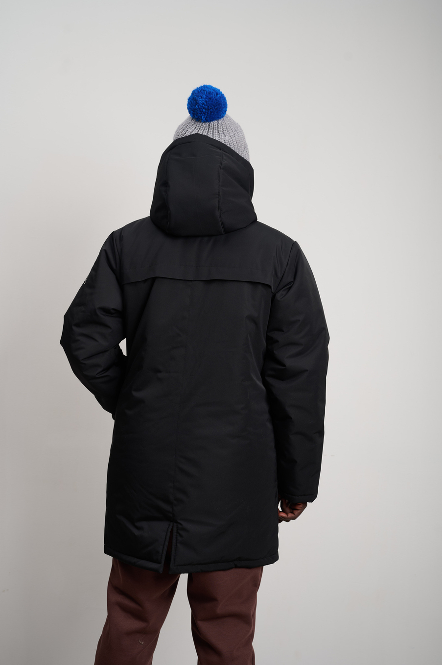 Парка мужская зимняя "Минимал" черная