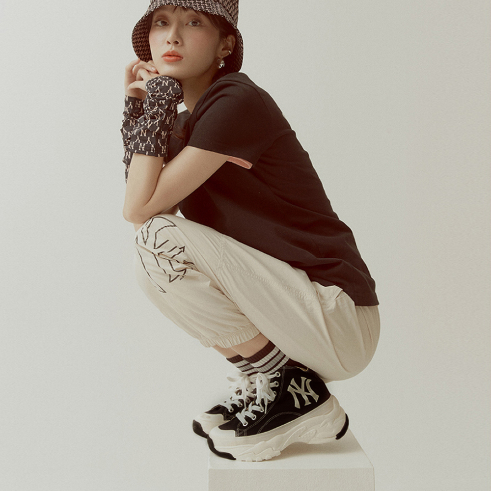 Кроссовки MLB Chunky High new york yanker, 32SHU1111-50L