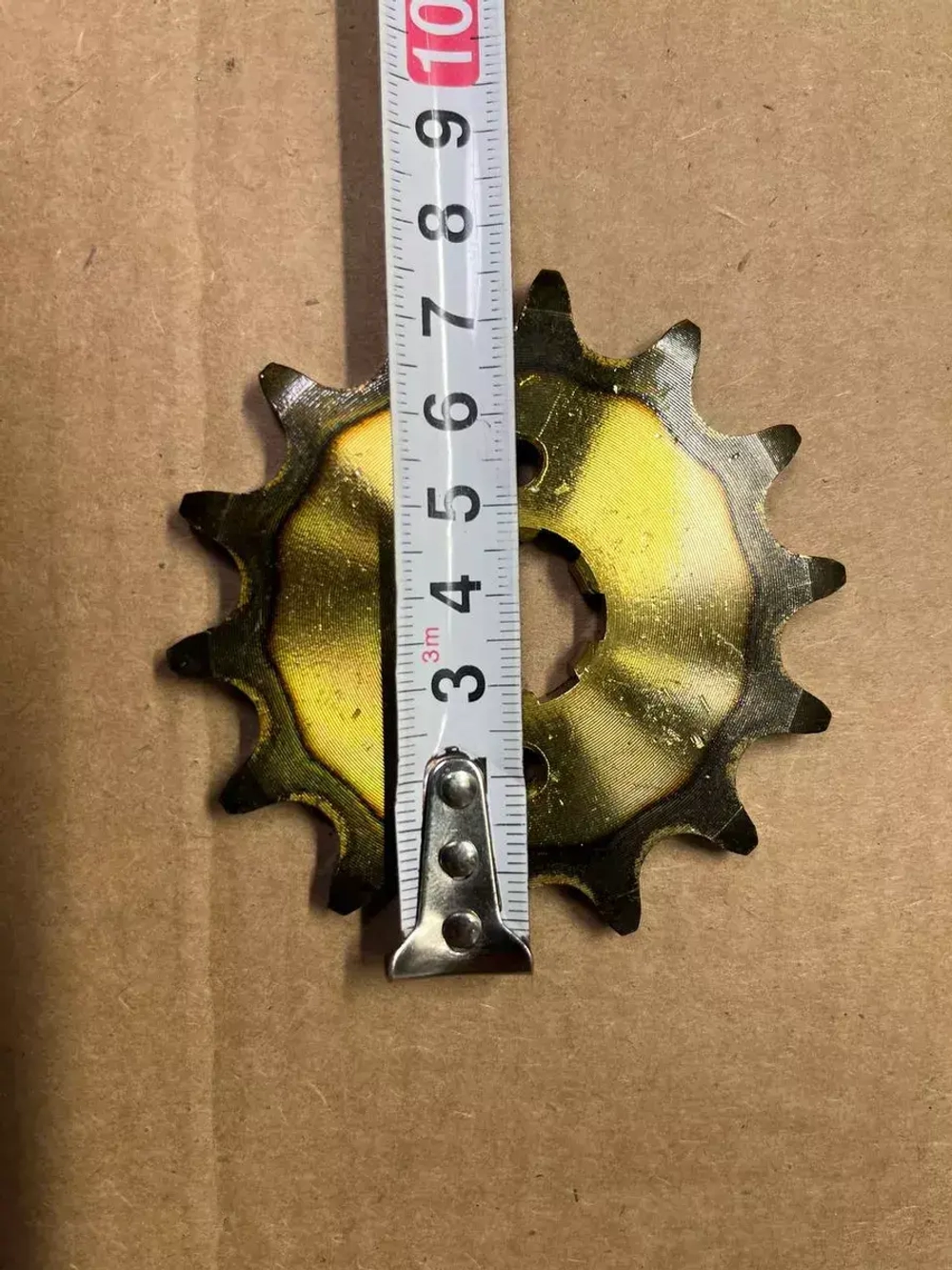 Звезда ведущая закаленная 520-14 20 мм. Эндуро мотоцикла