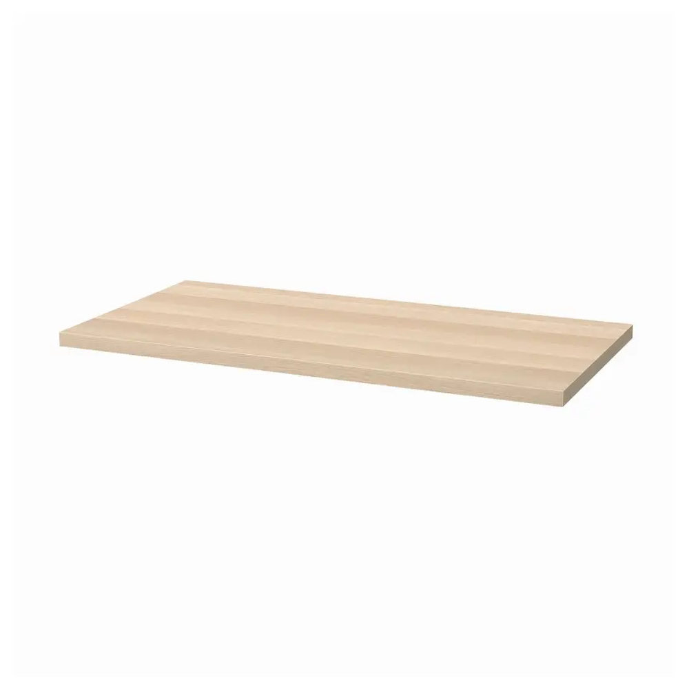 Письменный стол с ящиками - IKEA LAGKAPTEN/ALEX, 120х60 см, под беленый дуб/черный,  ЛАГКАПТЕН/АЛЕКС ИКЕА