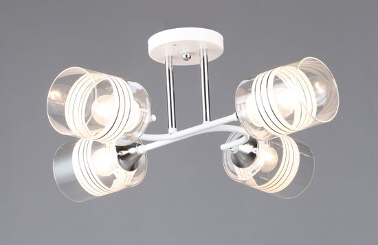 6411/4 WT+CR (2) Люстра (RL)