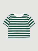 Футболка оверсайз Mjölk Green Stripes