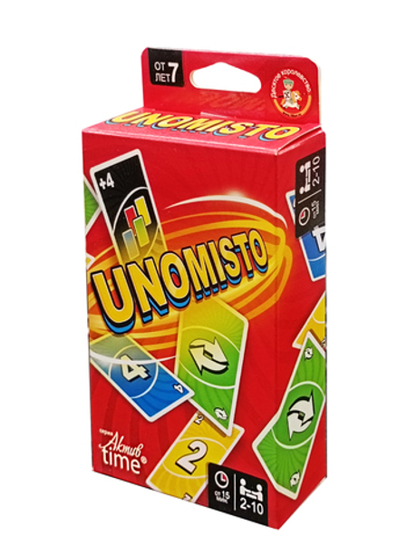 Настольная игра для большой компании «UnoMisto» серии «Актив time»