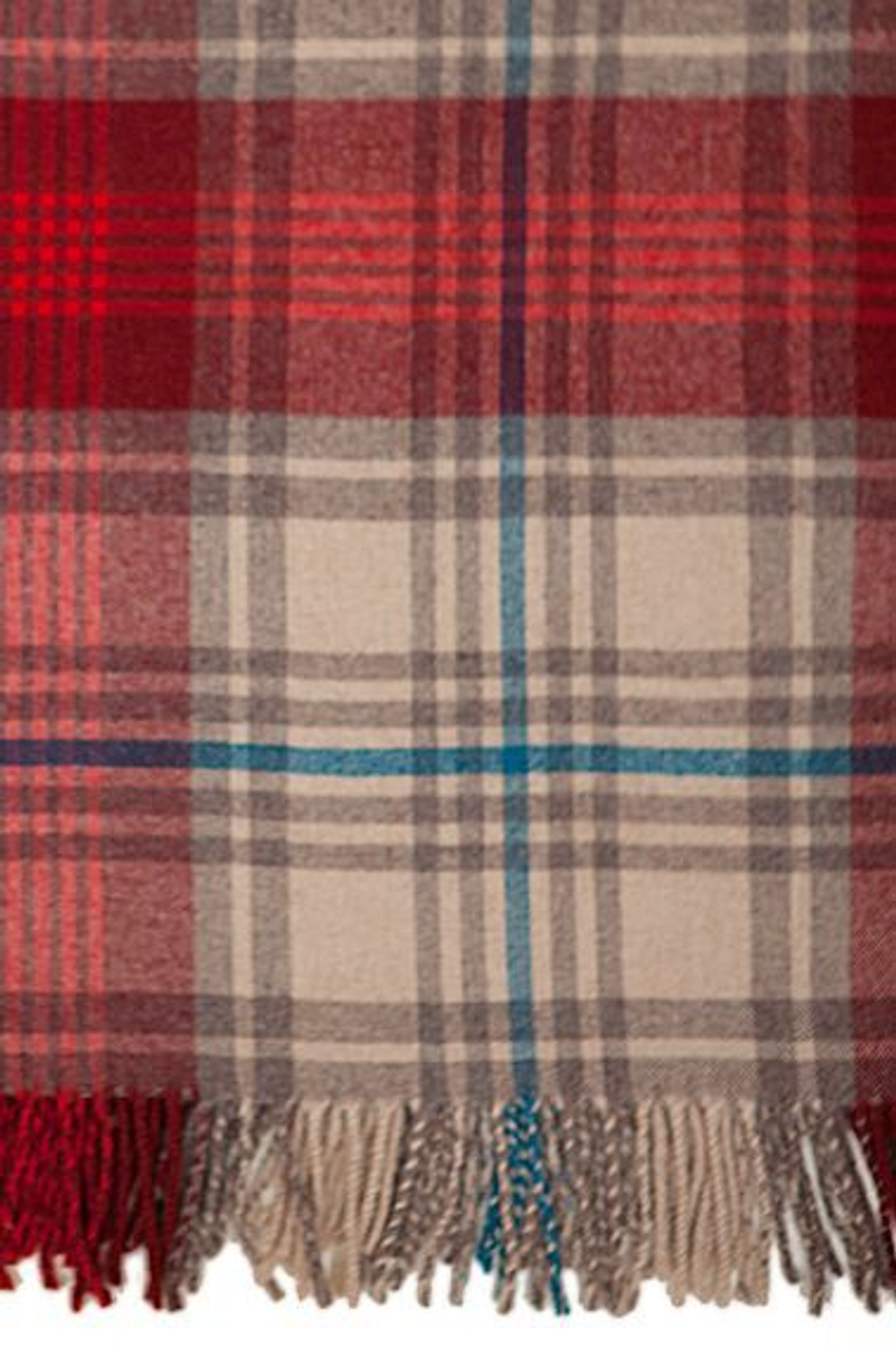 Элитная наволочка декоративная Lux 32 бежево-красная от Luxberry детали