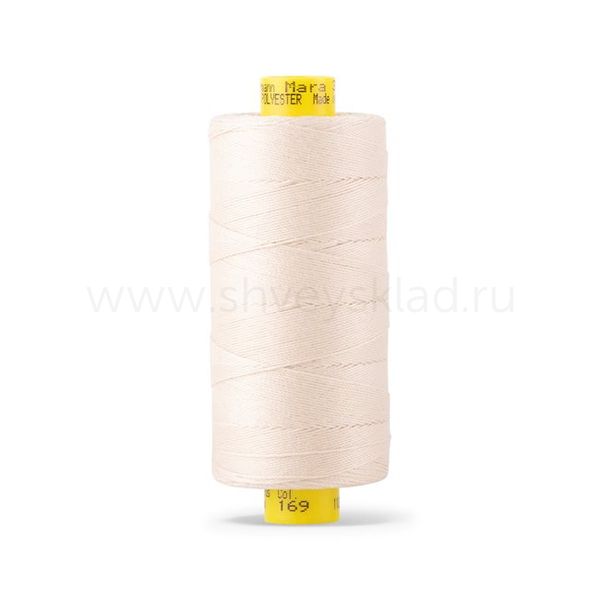 Нитка Gutermann Mara 30 (300 метров), 1 кат., для отстрочки | 169 пломбир