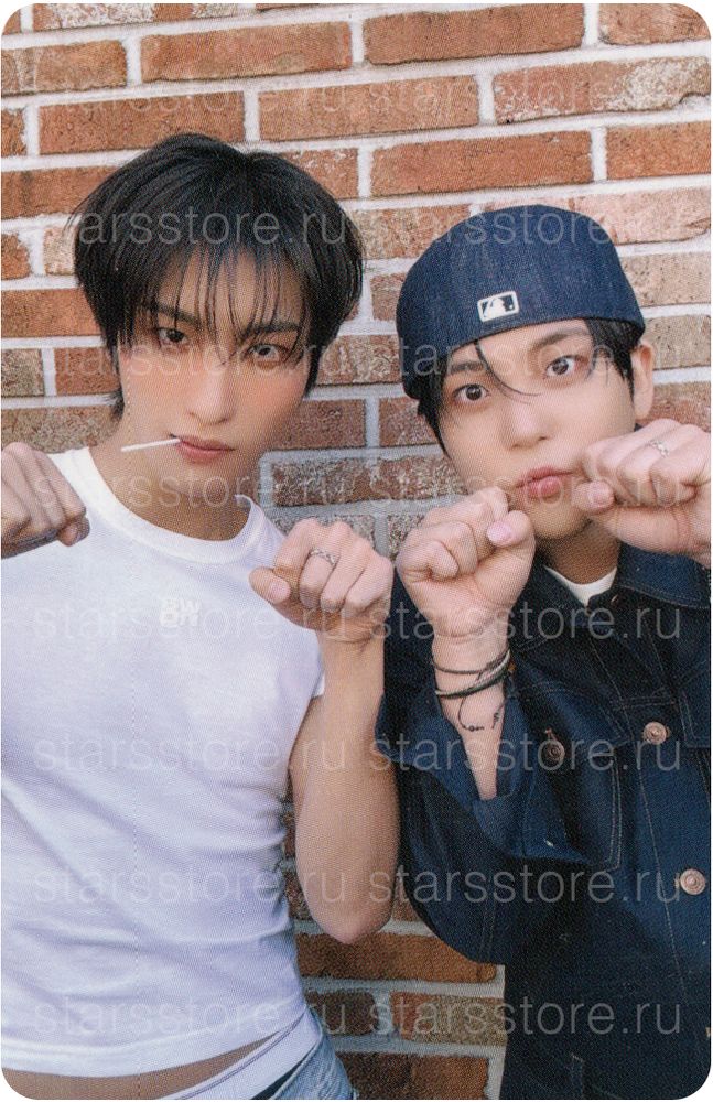 Фотокарта Seonghwa & Jongho ATEEZ - GOLDEN HOUR : Part.3 (MAKESTAR) Фотокарта Seonghwa & Jongho ATEEZ - GOLDEN HOUR : Part.3 (MAKESTAR)
