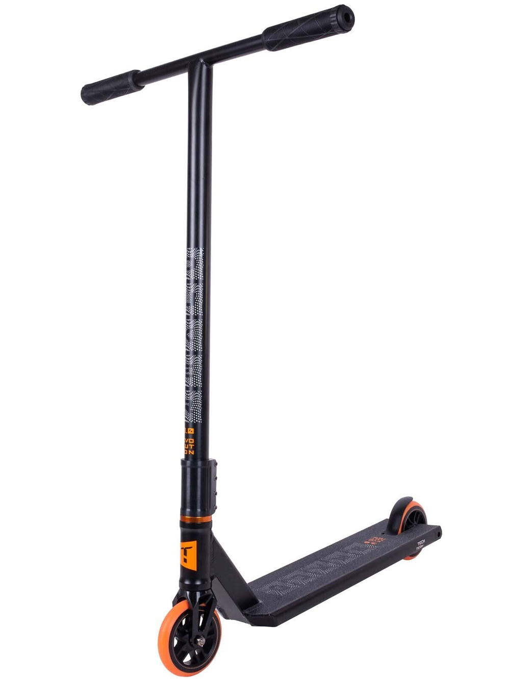Трюковой самокат Tech Team Duker 3.0 black/orange 2024