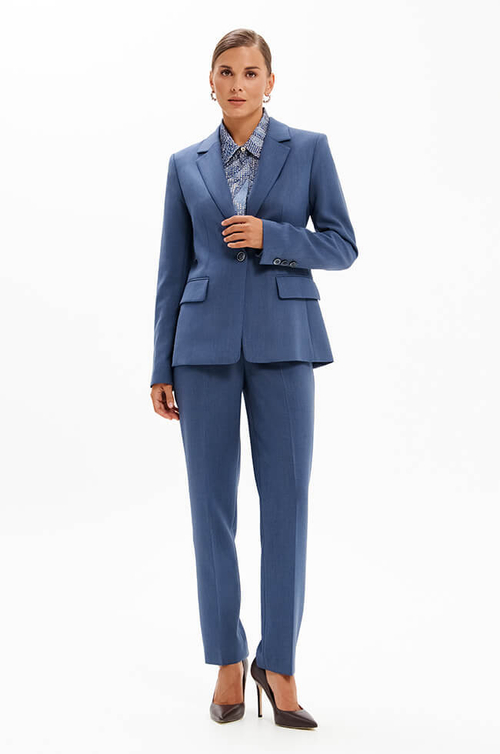 1938 Жакет женский (дымчато-голубой)