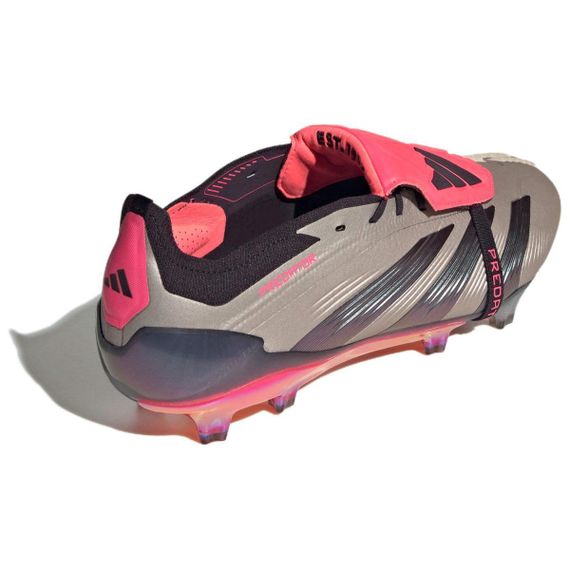 Элитные бутсы Adidas PREDATOR Низкие Серые кроссовки