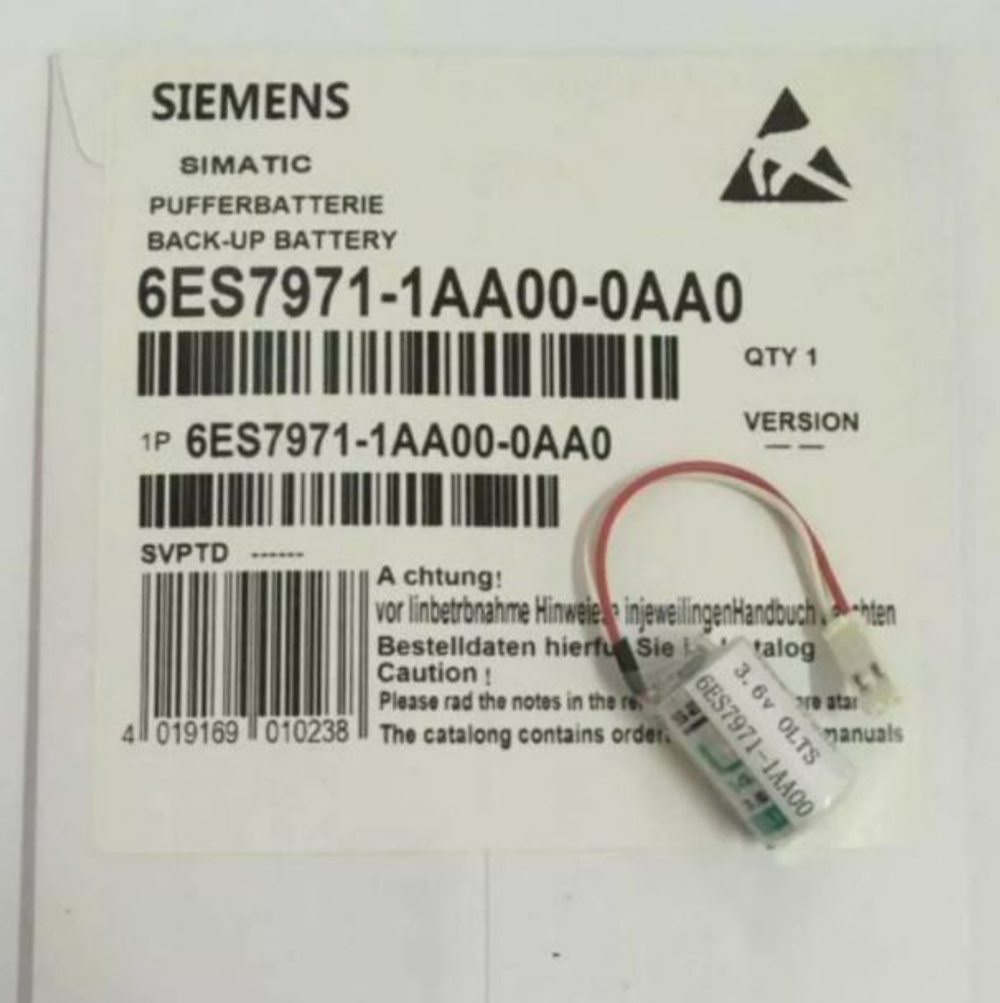 Элемент питания Siemens 6ES7971-1AA00-0AA0