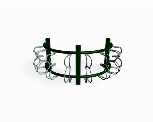 Полукруглая велопарковка