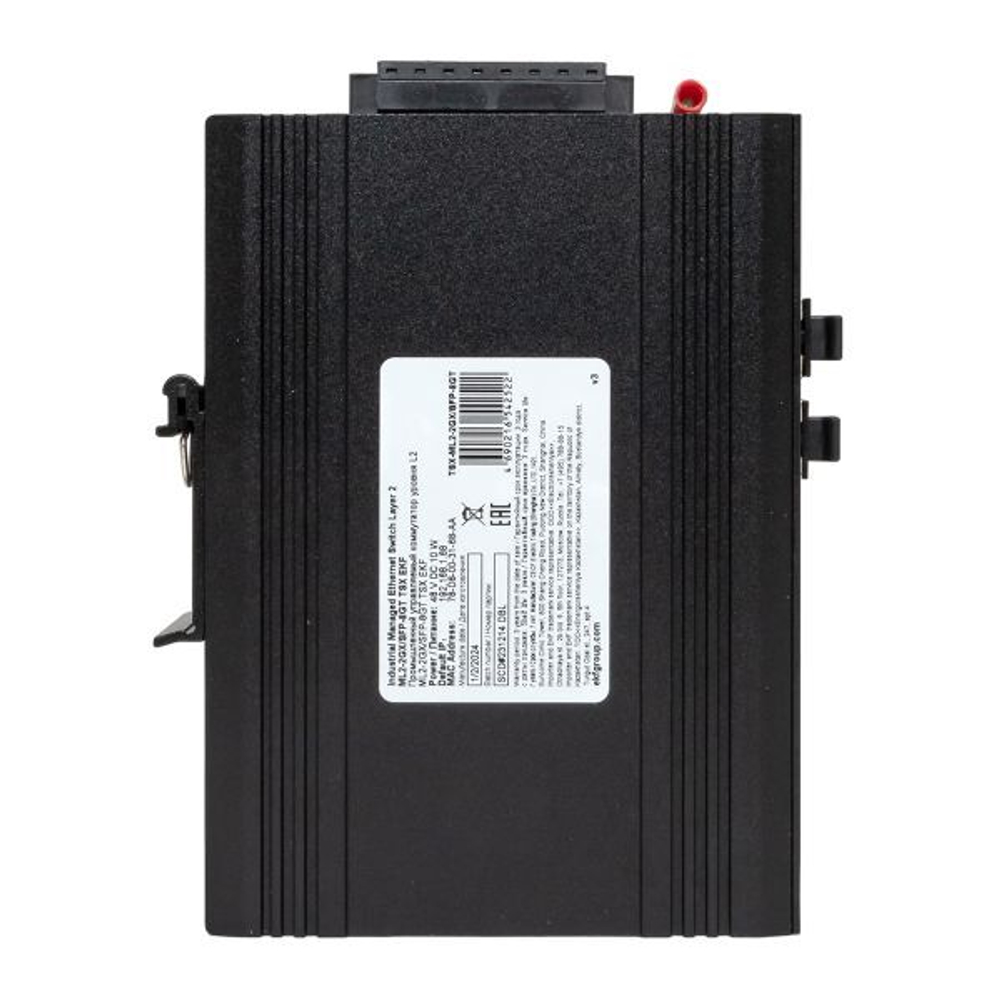 Коммутатор промышленный управляемый EKF TSX-ML2-2GX/SFP-8GT