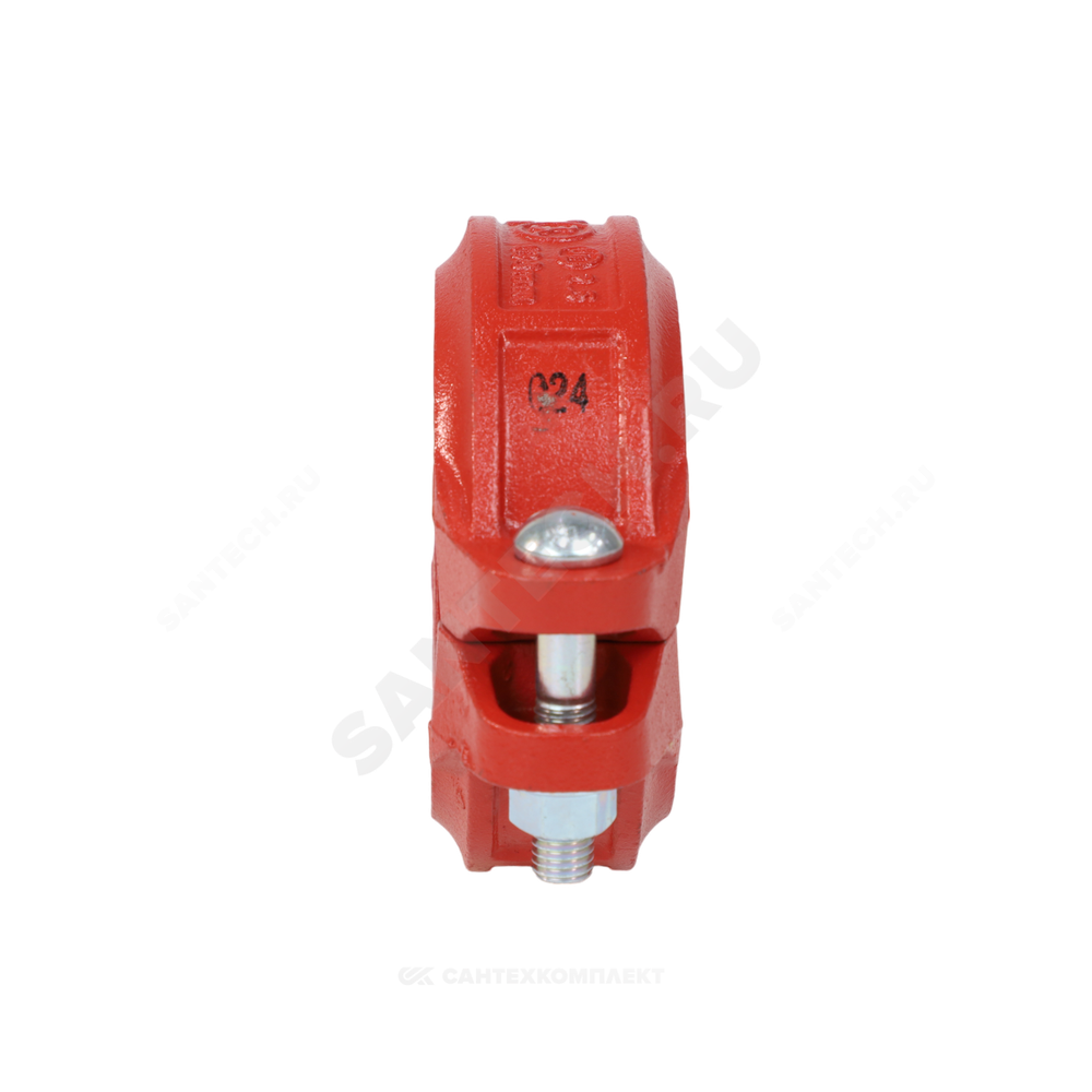 Муфта гибкая грувлок ковкий чугун XGQT02B Ду40 (Дн48) Ру25 JIANZHI
