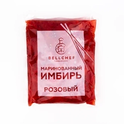 Имбирь маринованный розовый "Bellchef" 1 кг (Китай)