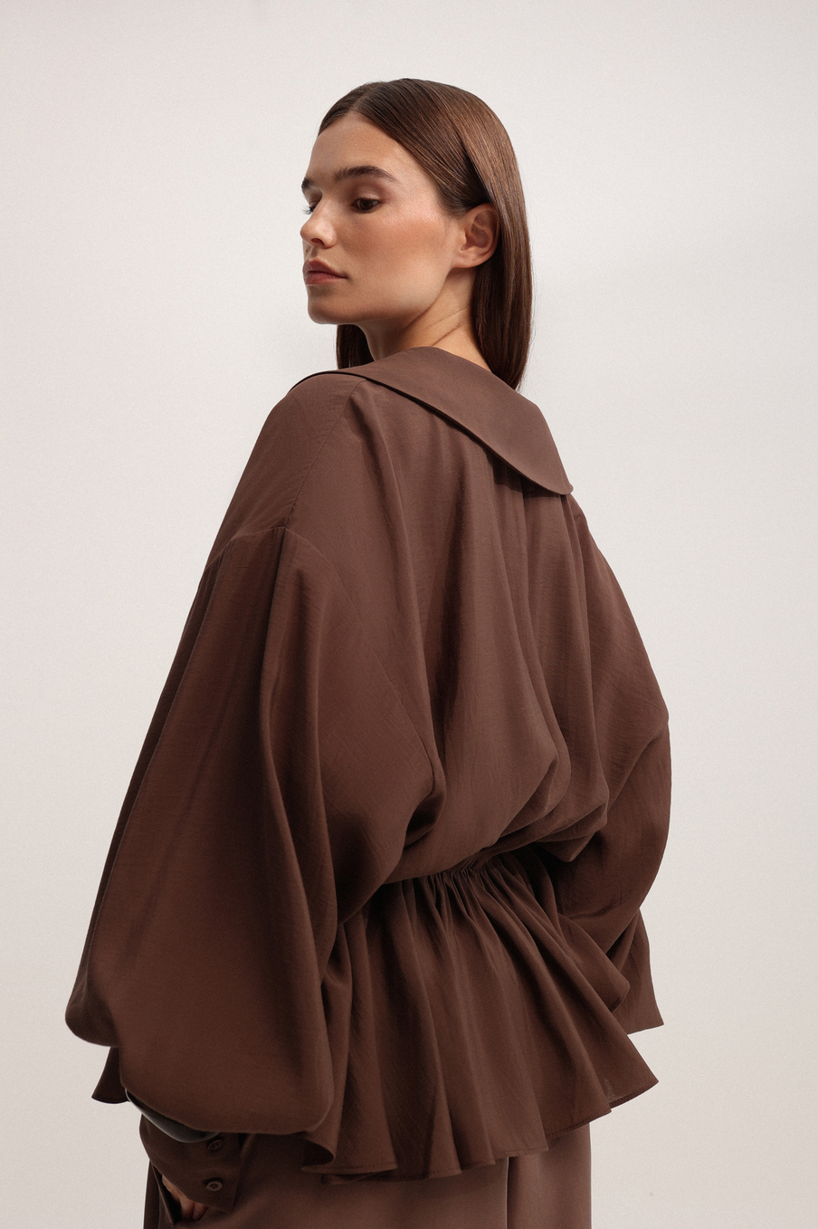 Блуза с баской