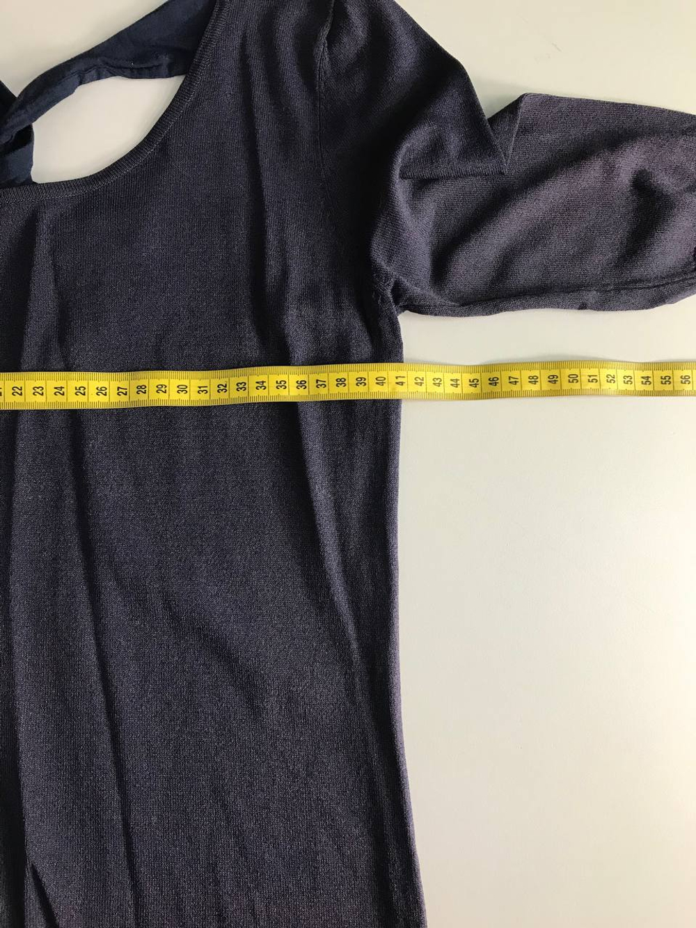 Джемпер стильного оттенка, визуально на 44 размер