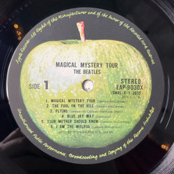 Винтажная виниловая пластинка LP The Beatles Magical Mystery Tour (Japan 1973) (Obi, Booklet) Am The Walrus