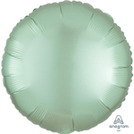 Шар фольгированный Круг 43 см (Мятный)