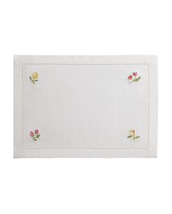 Zara Home сервировочная салфетка из смесовой ткани, вышивка, 50 35 см · 2216/023