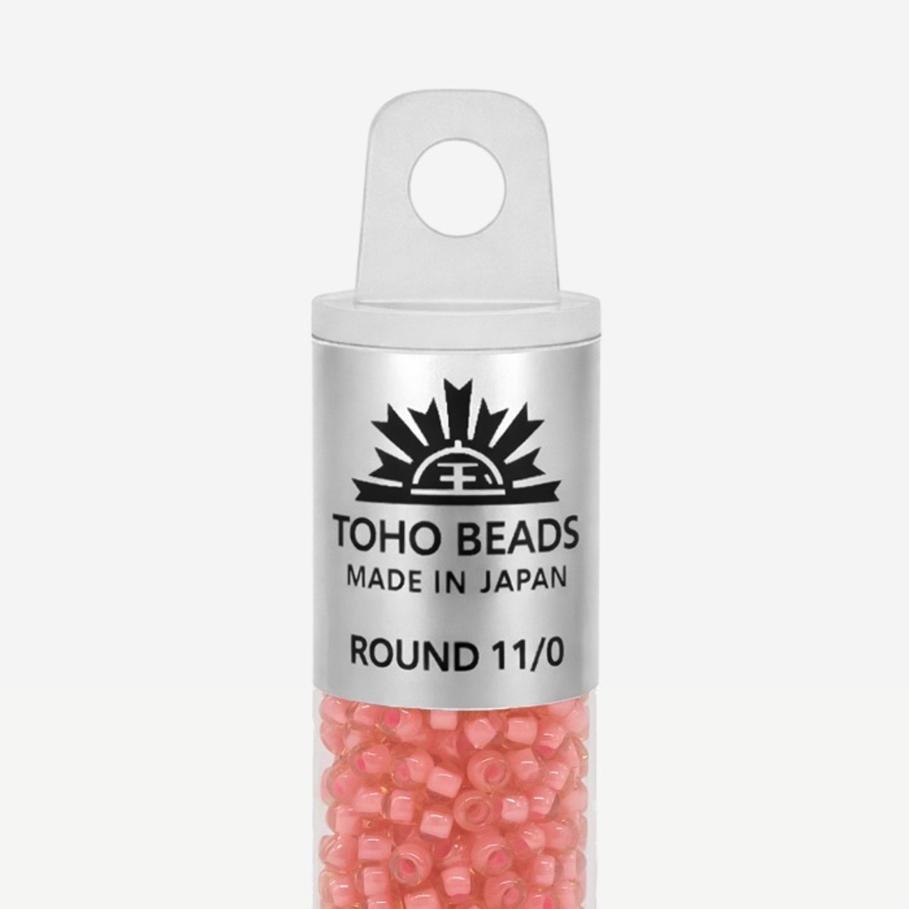 Японский бисер TOHO Round 11/0 (№925), окрашенный изнутри прозрачный