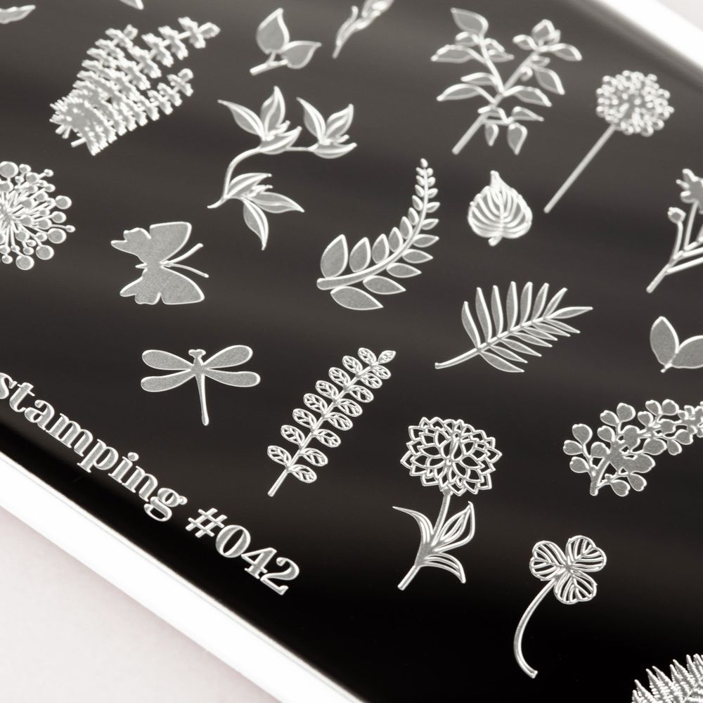 Swanky Stamping Пластина для стемпинга 042.