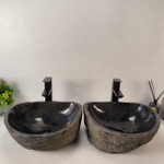 Раковина из речного камня ПАРА! RS-65356 42*37*15 0865