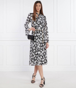 Кожаные босоножки на каблуке sophie flex mid Michael Kors - черный(40S4SOMS1L)