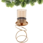 Подсвечник «ELEGANT» 35*14*14 см, Золото